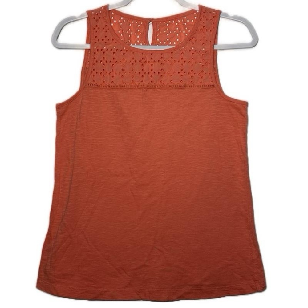 St.‎ John's Bay Coral orange Tank Top Size S Women's in size S NWOT